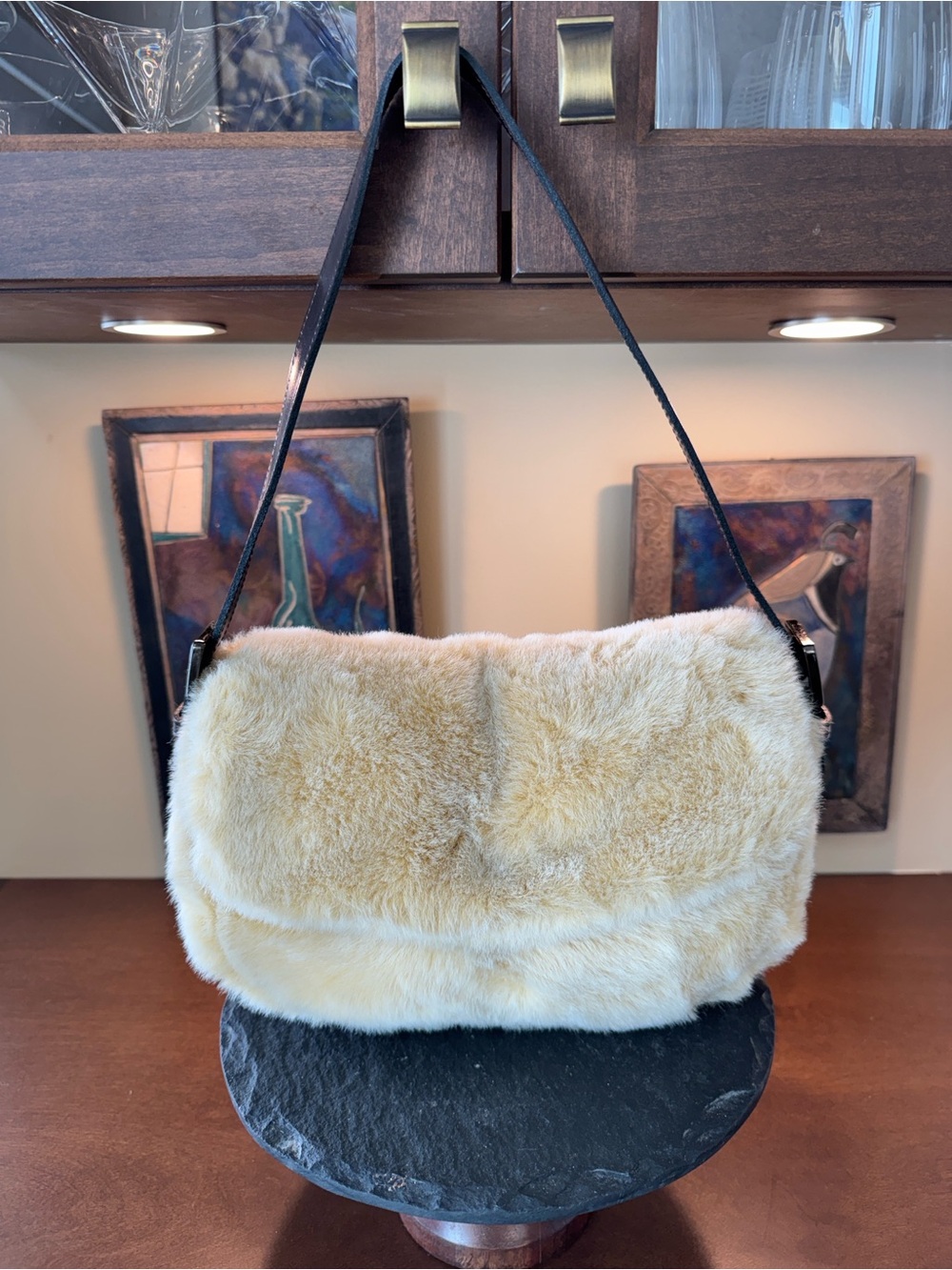Vintage,La Maison de la Fausse Fourrure x Saks Fifth Avenue Faux Fur Shoulde